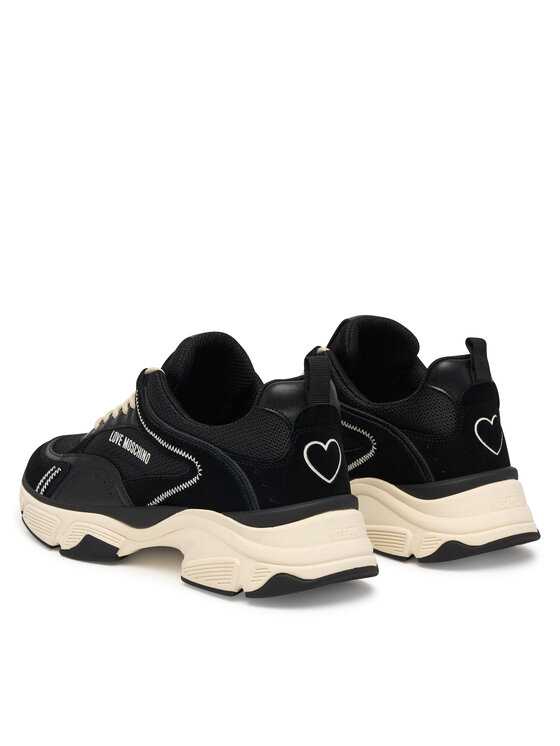 LOVE MOSCHINO Снікерcи LOVE MOSCHINO JA15426G1PIQO00A Чорний