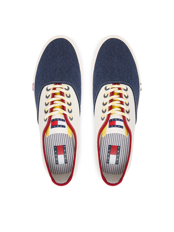 Tommy Jeans Tenisky Tommy Jeans Archive Vulc Y2K EM0EM01728 Bílá