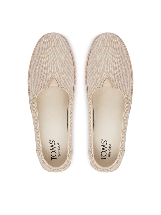 Toms Еспадрильї Toms Valencia 10023059 Бежевий