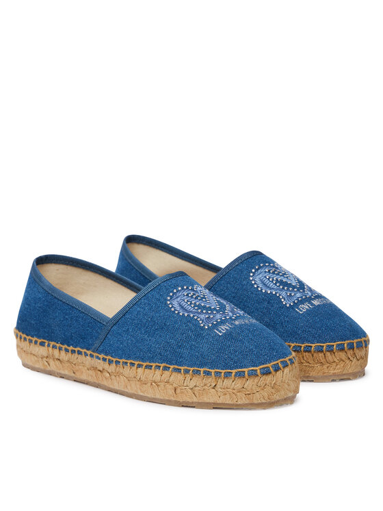 LOVE MOSCHINO Еспадрильї LOVE MOSCHINO JA10532G0OJO5700 Голубий