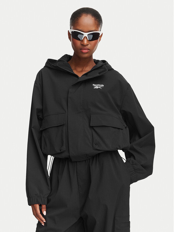 Reebok Reebok Chaqueta de entretiempo Agata RK25681CCW Negro Regular Fit