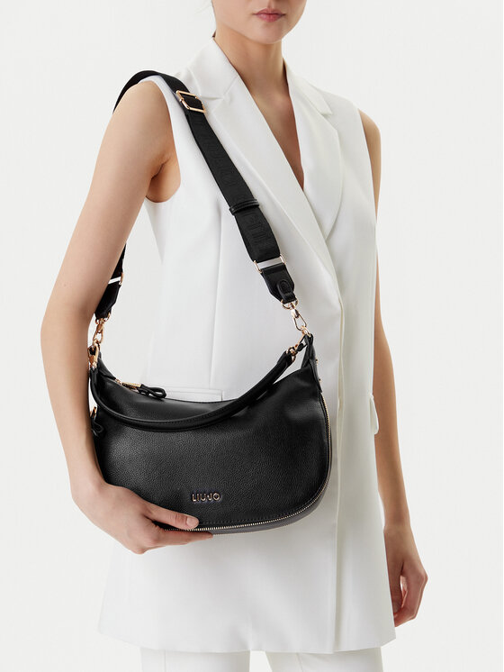 Liu Jo Kabelka Liu Jo Esc M Hobo AF5133 E0058 Černá