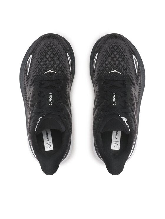 Pantofi pentru alergare Hoka Clifton 9 Wide 1132211 Negru