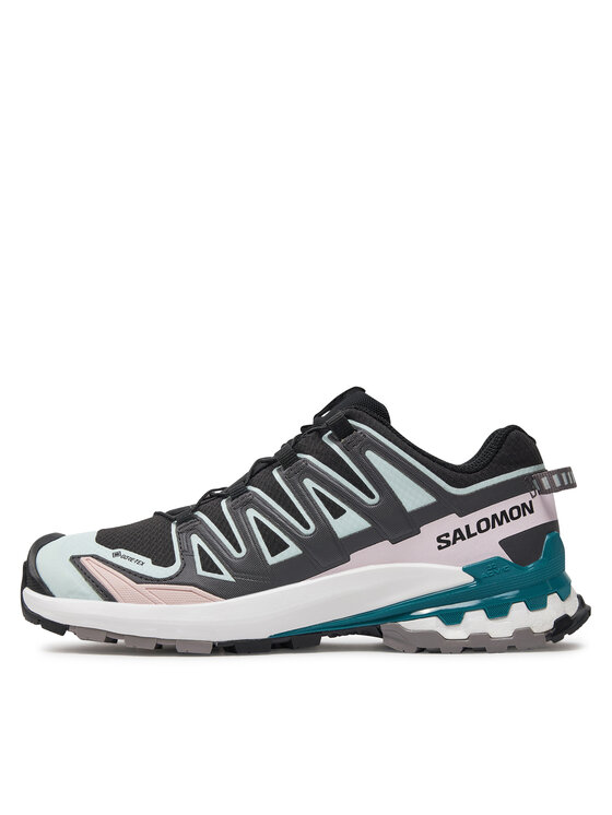 Salomon Trekingová obuv Salomon Xa Pro 3D V9 Gore-Tex L47119100 Čierna