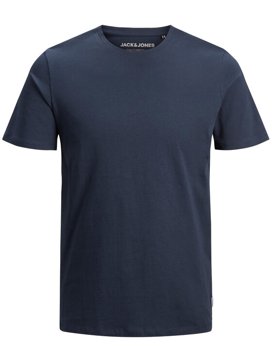 Jack & Jones Jack & Jones Marškinėliai Orrganic Basic 12156101 Tamsiai mėlyna Slim Fit