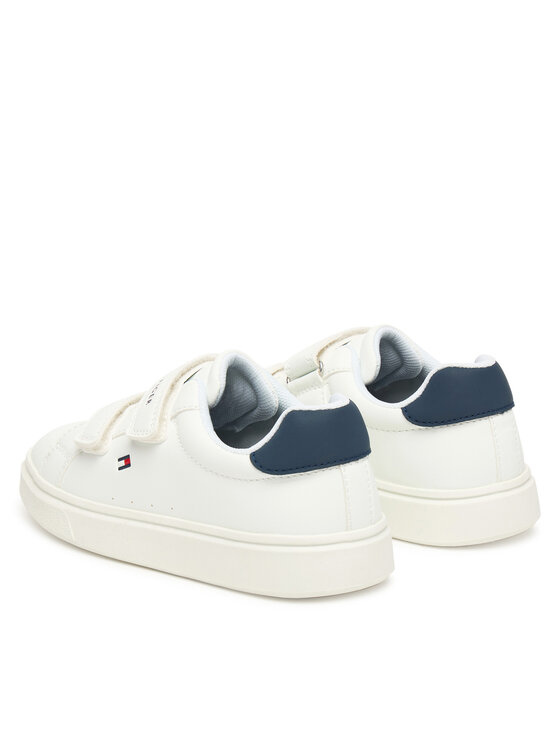 Tommy Hilfiger Sportcipők Tommy Hilfiger Low Cut Velcro T1X9-34338-1355 S Fehér