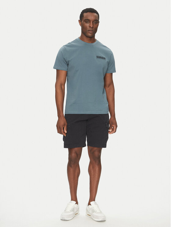 Napapijri Napapijri T-shirt S-Vignoni NP0A4ILX Plava Regular Fit