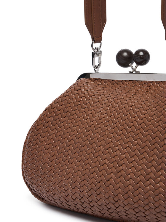 Weekend Max Mara Ročna torba Weekend Max Mara Kaere 2625516074 Rjava