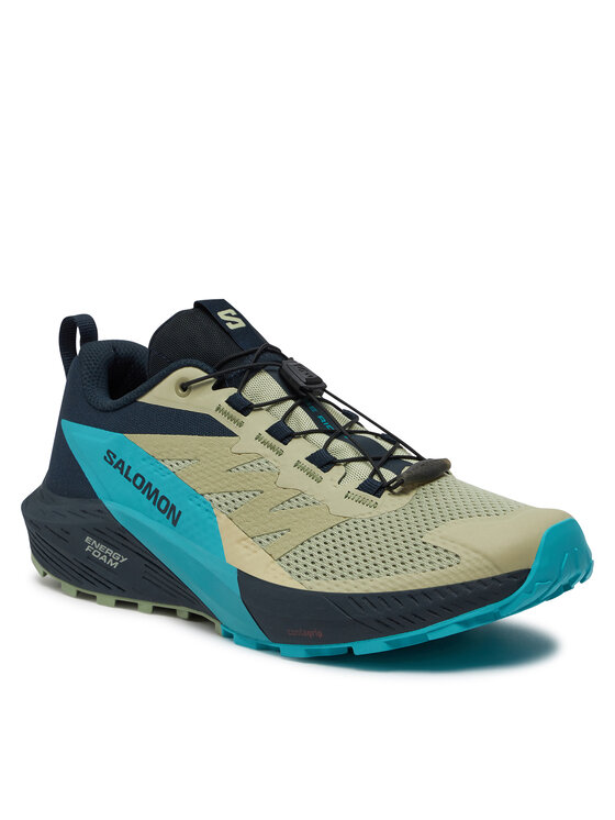 Salomon Взуття для бігу Salomon Sense Ride 5 L47458500 Зелений