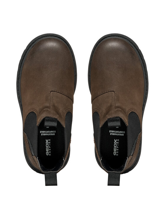 Geox Polacchine Geox J Shaylax Boy J16FAA 00045 C0582 D Marrone