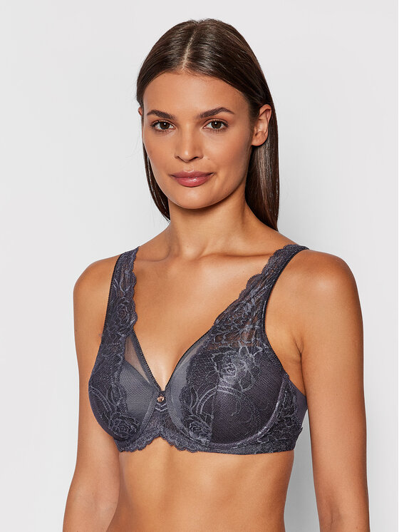 Triumph Triumph Reggiseno con ferretto Wild Peony Florale 10209627 Grigio