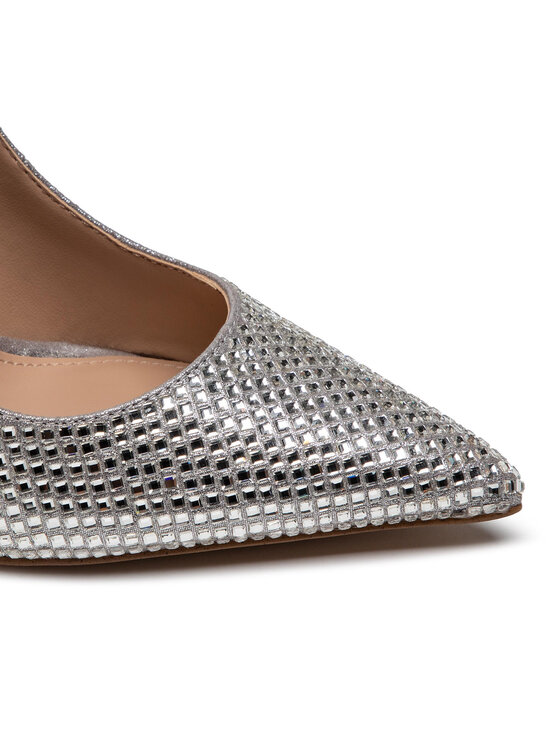 Steve Madden Туфлі на шпильці Steve Madden Vivie SM11001618-02003-998 Срібний