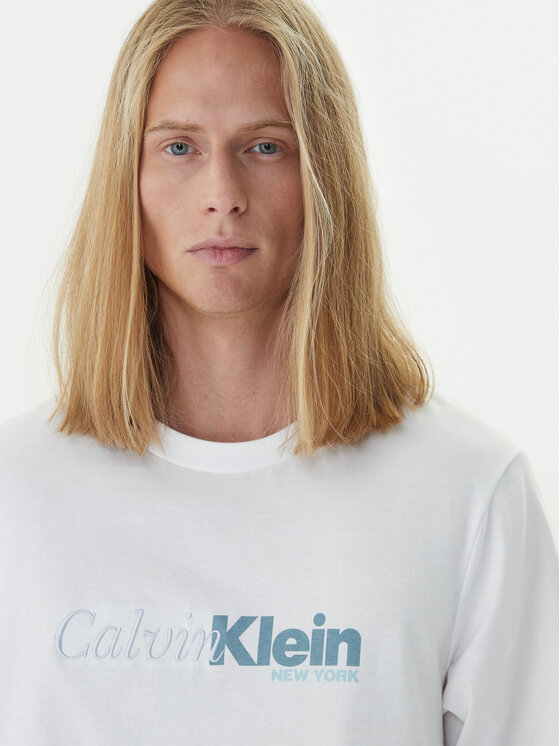 Calvin Klein Calvin Klein Camiseta LV04RD822G Blanco Regular Fit