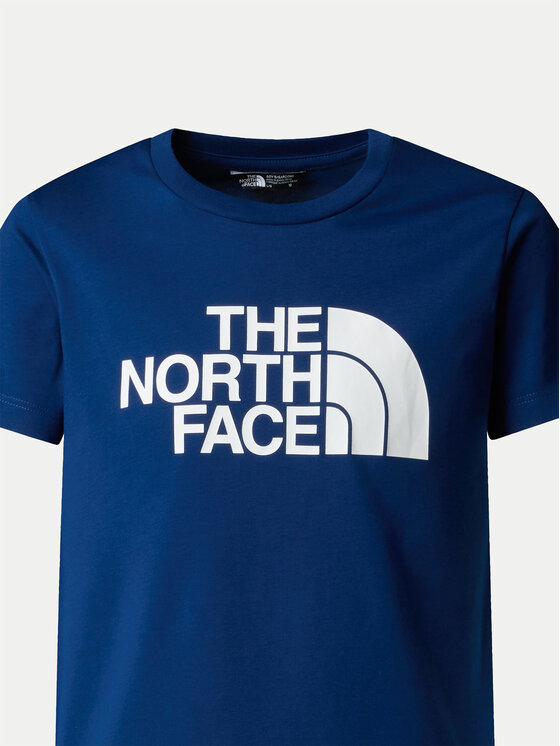 The North Face The North Face Marškinėliai Easy NF0A8DRN Mėlyna Regular Fit
