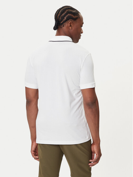 BOSS BOSS Polo Philix 50544450 Blanco Slim Fit