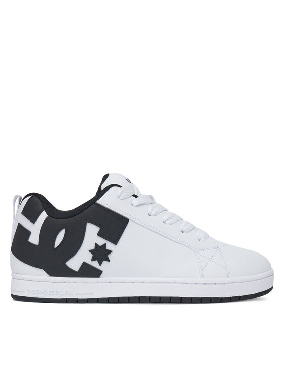 DC Shoes Снікерcи DC Shoes COURT GRAFFIK 300529-WLK Білий
