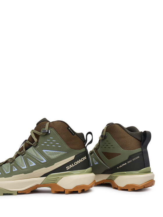 Salomon Turistiniai batai Salomon X Ultra 360 Edge Mid GTX L49098800 Žalia