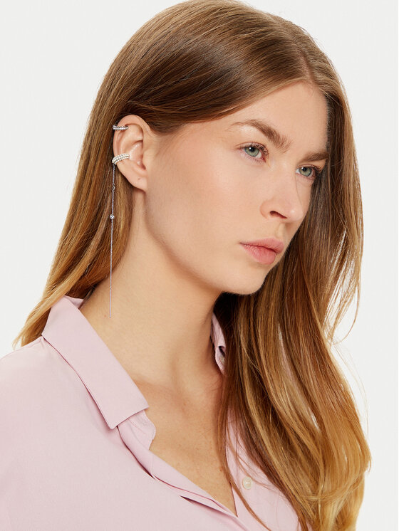 Tory Burch Сережки Tory Burch 161055 Срібний