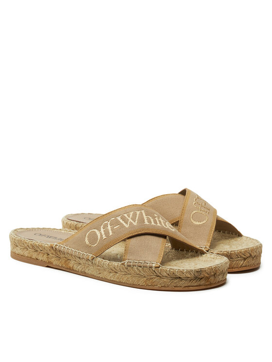 Off-White Еспадрильї Off-White OWIB012S23FAB0016103 Бежевий