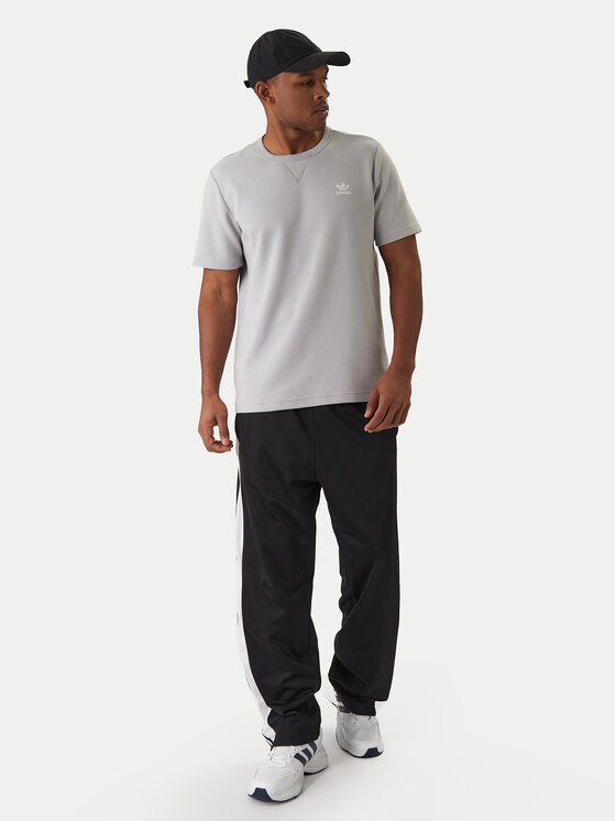 adidas adidas Majica Trefoil Essentials Waffle KE1203 Siva Regular Fit