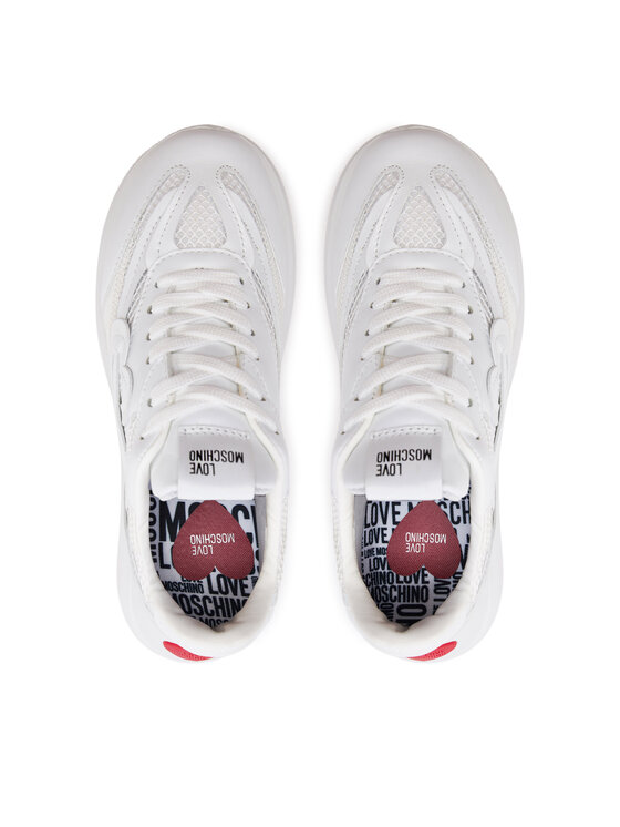 LOVE MOSCHINO Sportcipők LOVE MOSCHINO JA15366G1IIQA10A Fehér