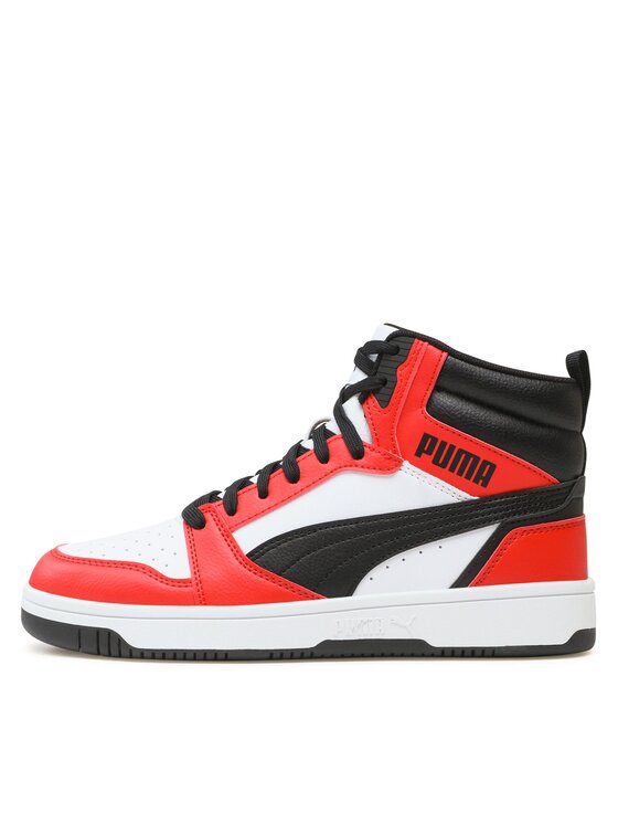 Puma Снікерcи Puma Rebound V6 Mid Jr 393831 03 Червоний