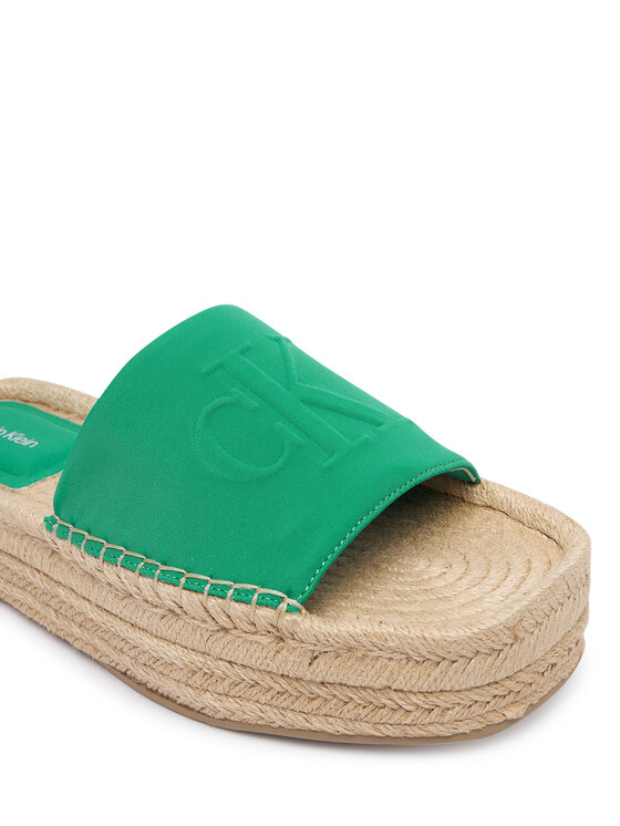 Calvin Klein Espadrile Calvin Klein Ebeth HW0HW02894 Zelena