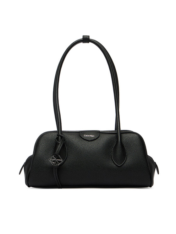 Calvin Klein Soma Calvin Klein Quilted Nylon Ew Satchel LV04F3743G Melns