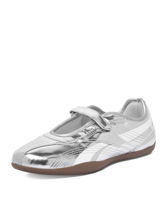 Reebok Balerinke Reebok EOSS-ULTRA LO MARY JANE 100271362 Srebrna