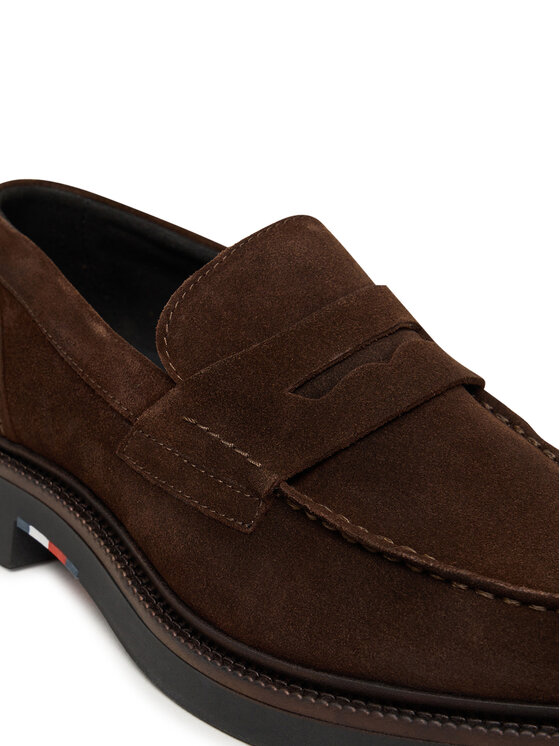Tommy Hilfiger Mokasīni Tommy Hilfiger Comfort Lwt FM0FM05727 Brūns