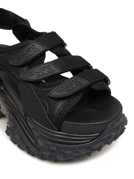 Buffalo Basutės Buffalo Cerbo Sandal Track 1602366 Juoda