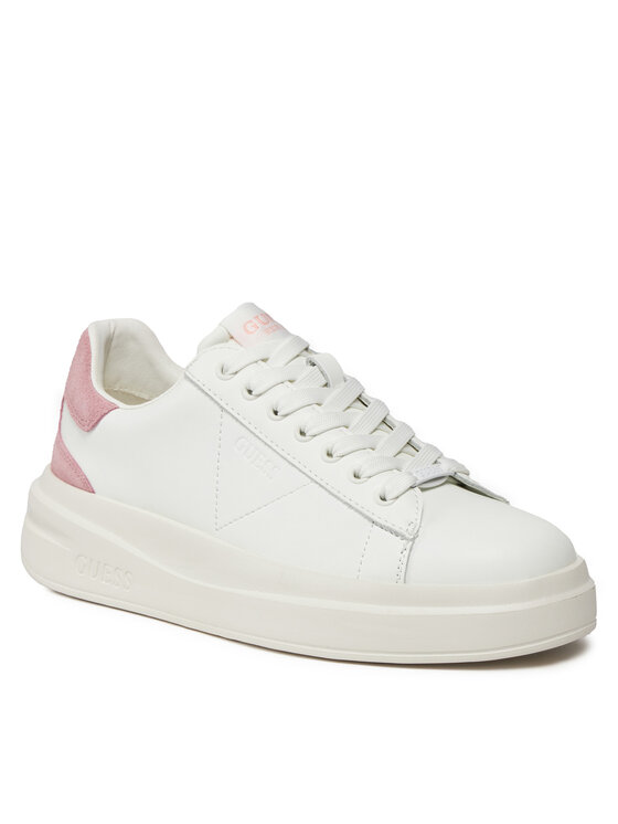 Guess Снікерcи Guess Elbina FLJELB LEA12 Білий