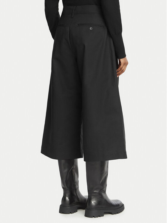 G-STAR G-STAR Ohlapne hlače Pleated  D30658-E621 Črna Loose Fit
