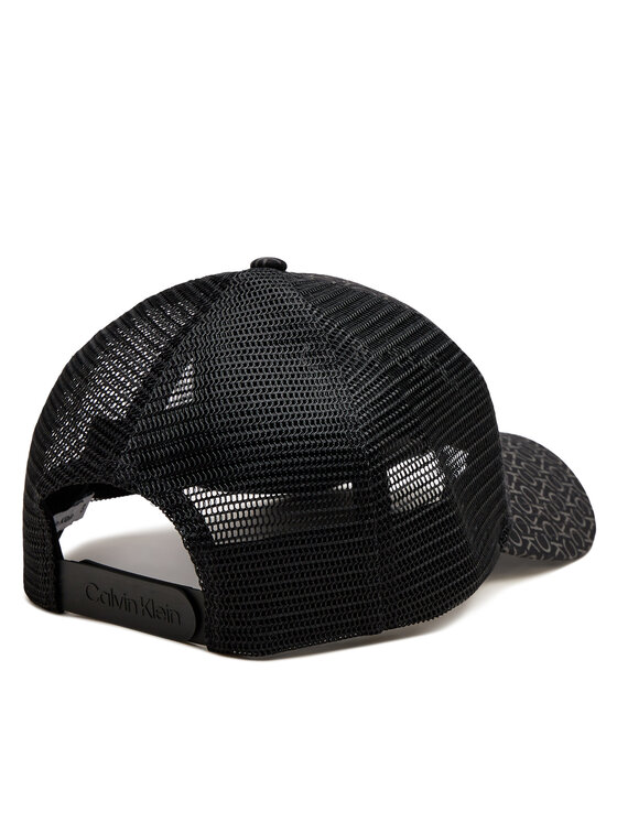 Calvin Klein Gorra con visera Calvin Klein Essential Patch Trucker Mono K50K511993 Negro