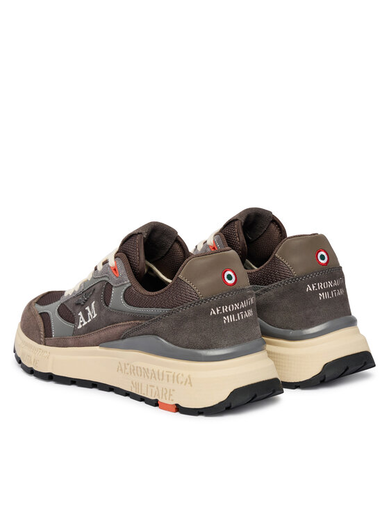 Aeronautica Militare Sneakersy Aeronautica Militare 262SC0318UCT04248 Brązowy