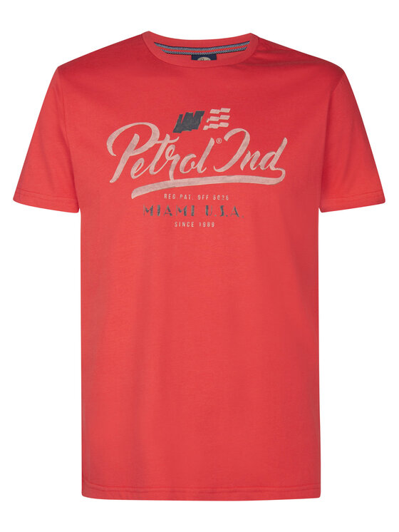 Petrol Industries Petrol Industries Camiseta M-1050-TSR600 Rojo Regular Fit
