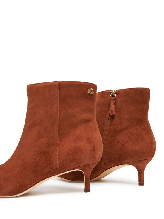 LAUREN RALPH LAUREN Botki LAUREN RALPH LAUREN 802967779002 Brązowy