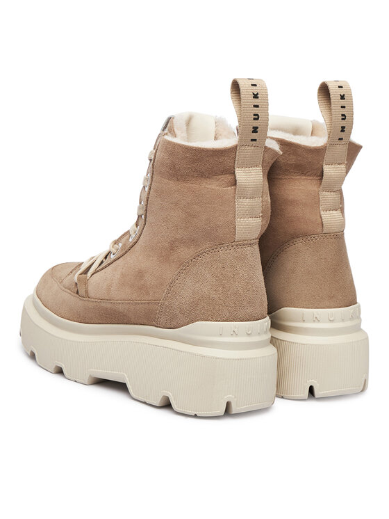 Inuikii Kotníková obuv Inuikii Matilda Shearling 1002.002.0012 Béžová