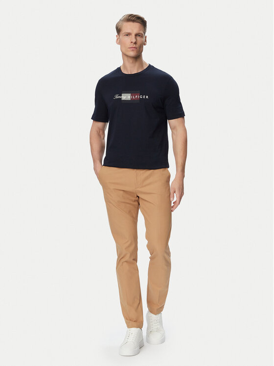 Tommy Hilfiger Tommy Hilfiger Camiseta MW0MW43226 Azul marino Regular Fit
