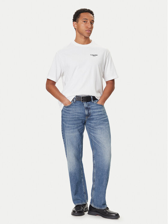 Calvin Klein Jeans Calvin Klein Jeans Camiseta LV04RD825G Blanco Regular Fit