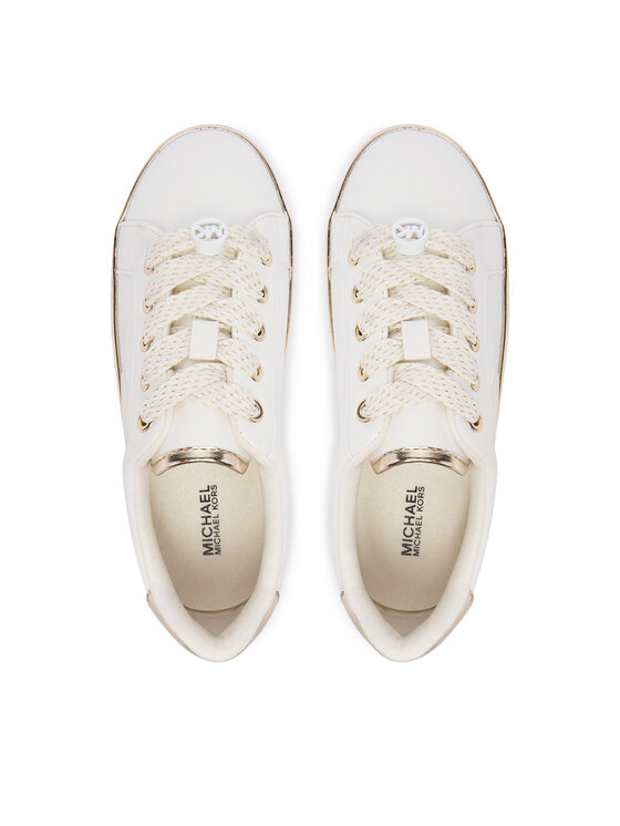 MICHAEL Michael Kors Снікерcи MICHAEL Michael Kors Jordana Finn MK03912101 Білий