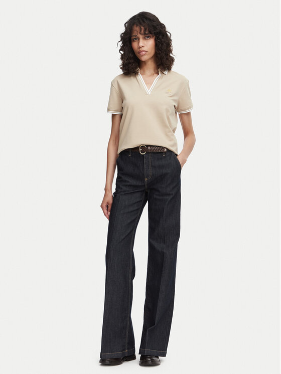 Beverly Hills Polo Club Beverly Hills Polo Club Polo P-SS26W-P0300 Beis Regular Fit