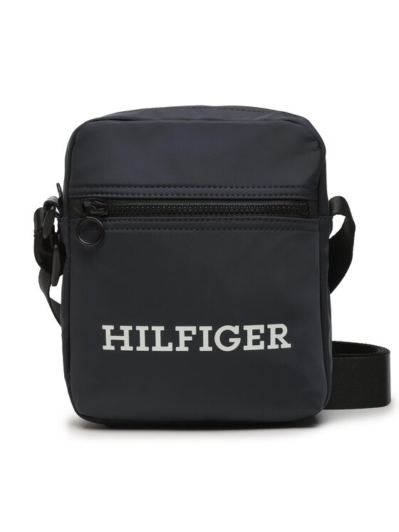 Tommy Hilfiger Crossover torbica Tommy Hilfiger Hilfiger Mini Reporter AM0AM11381 Tamnoplava