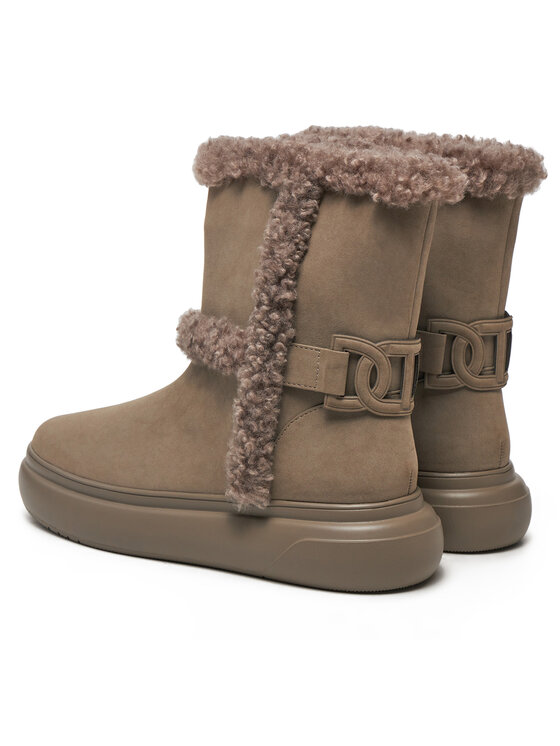 TWINSET Snehule TWINSET 242TGT190 Hnedá