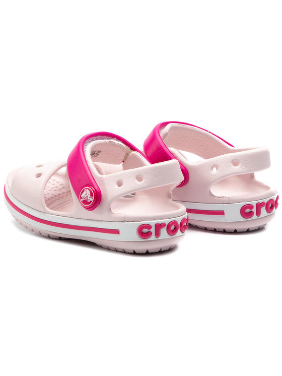 Crocs Sandali Crocs Crocband Sandal Kids 12856 Roza