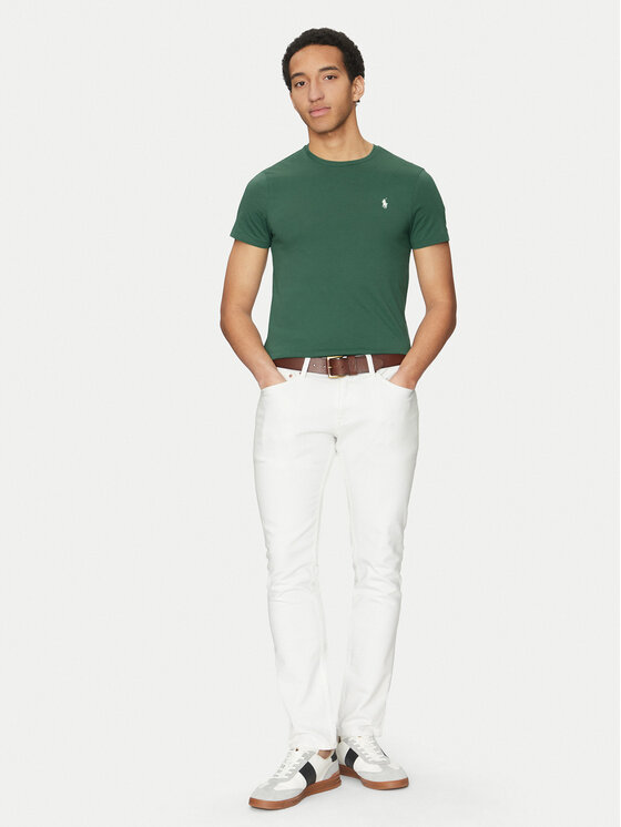 Polo Ralph Lauren Polo Ralph Lauren Футболка 710671438422 Зелений Slim Fit