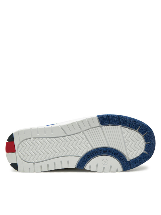 Tommy Hilfiger Sneakers Tommy Hilfiger Flag Low Cut Lace-Up Sneaker T3X9-33863-1269 S Alb