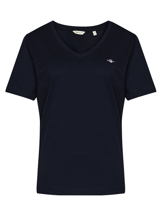 Gant Gant Camiseta Shield 4200750 Azul marino Regular Fit