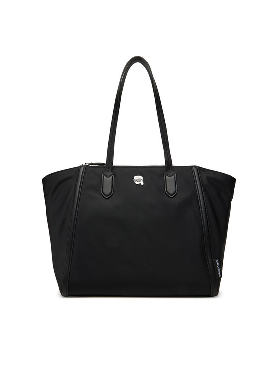 KARL LAGERFELD Kabelka KARL LAGERFELD A3W30117 Čierna