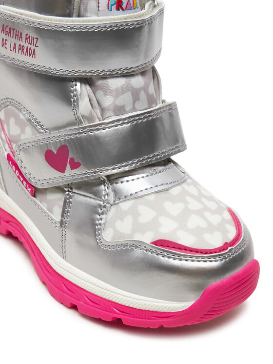 Agatha Ruiz de la Prada Śniegowce Agatha Ruiz de la Prada 241990-B D Srebrny